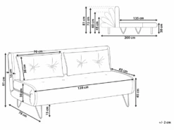 Banquette Convertible 2 Places En Velours Vert Foncé VESTFOLD 11 Banquette Convertible 2 Places En Velours Vert Foncé VESTFOLD -Deco.fr Soldes Boutique canape 16653339