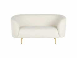 Canapé Blanc 2 Places LOEN -Deco.fr Soldes Boutique canape 16665145