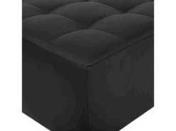 Canapé Panoramique Convertible En Cuir PU Noir 6 Places ABERDEEN -Deco.fr Soldes Boutique canape 17470319 1