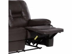 Canapé 2 Places En Cuir PU Marron Avec Position Réglable BERGEN -Deco.fr Soldes Boutique canape 17582553