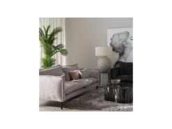 Canapé 3 Places Tissu Gris Clair - BRAGA 7 Canapé 3 Places Tissu Gris Clair - BRAGA -Deco.fr Soldes Boutique canape 17788697