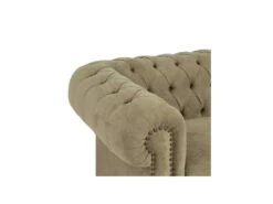 Canapé 3 Places Chesterfield Vert Olive - PAOLA -Deco.fr Soldes Boutique canape 17788919