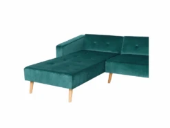 Canapé Angle à Droite - Vadso - Velours, Vert 18 Canapé Angle à Droite - Vadso - Velours, Vert -Deco.fr Soldes Boutique canape 17940851