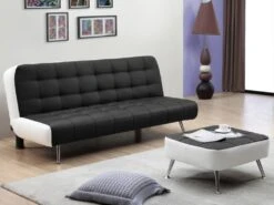 Canapé Convertible Clic-clac MURNI - Noir -Deco.fr Soldes Boutique canape 179709