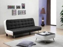 Canapé Convertible Clic-clac MURNI - Noir -Deco.fr Soldes Boutique canape 179710
