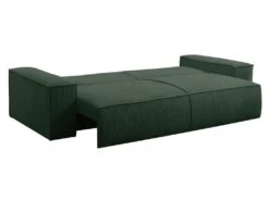 Canapé 4 Places Convertible En Velours Côtelé Vert AMELIA De Pascal Morabito -Deco.fr Soldes Boutique canape 17972255