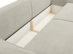 Canapé 4 Places Convertible En Velours Côtelé Beige AMELIA De Pascal Morabito 13 Canapé 4 Places Convertible En Velours Côtelé Beige AMELIA De Pascal Morabito -Deco.fr Soldes Boutique canape 17974689