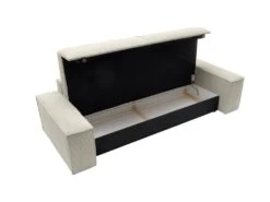 Canapé 4 Places Convertible En Velours Côtelé Beige AMELIA De Pascal Morabito 12 Canapé 4 Places Convertible En Velours Côtelé Beige AMELIA De Pascal Morabito -Deco.fr Soldes Boutique canape 17974691