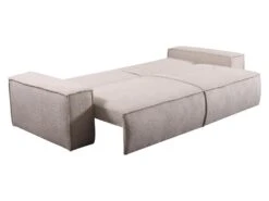 Canapé 4 Places Convertible En Tissu Bouclette Beige AMELIA De Pascal Morabito 9 Canapé 4 Places Convertible En Tissu Bouclette Beige AMELIA De Pascal Morabito -Deco.fr Soldes Boutique canape 17976345