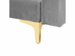 Canapé Convertible 3 Places En Velours Gris ABERDEEN 14 Canapé Convertible 3 Places En Velours Gris ABERDEEN -Deco.fr Soldes Boutique canape 18254403