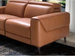 Canapé 2 Places En Cuir Avec Relaxation 6147 ANGEL CERDA -Deco.fr Soldes Boutique canape 18426871