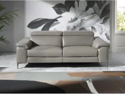 Canapé 3 Places En Cuir Avec Relax 6122 ANGEL CERDA 12 Canapé 3 Places En Cuir Avec Relax 6122 ANGEL CERDA -Deco.fr Soldes Boutique canape 18427273