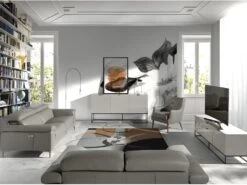 Canapé 3 Places En Cuir Avec Relax 6122 ANGEL CERDA 13 Canapé 3 Places En Cuir Avec Relax 6122 ANGEL CERDA -Deco.fr Soldes Boutique canape 18427275