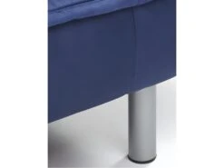 Ensemble Canapé Clic Clac MISHAN Bleu Avec Couette 220 X 240 Et 2 Oreillers -Deco.fr Soldes Boutique canape 18441205