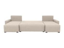 Canapé D'angle Panoramique Convertible En Tissu Beige LADAZIA -Deco.fr Soldes Boutique canape 18812537