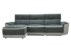 Canapé D'angle Gauche Relax électrique En Tissu Gris Foncé ORIETTO 15 Canapé D'angle Gauche Relax électrique En Tissu Gris Foncé ORIETTO -Deco.fr Soldes Boutique canape 19565599