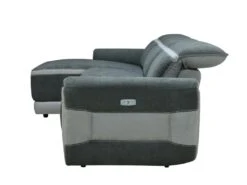 Canapé D'angle Gauche Relax électrique En Tissu Gris Foncé ORIETTO 17 Canapé D'angle Gauche Relax électrique En Tissu Gris Foncé ORIETTO -Deco.fr Soldes Boutique canape 19565657
