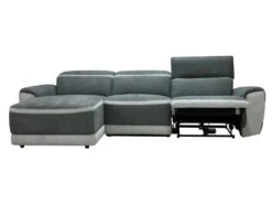 Canapé D'angle Gauche Relax électrique En Tissu Gris Foncé ORIETTO 16 Canapé D'angle Gauche Relax électrique En Tissu Gris Foncé ORIETTO -Deco.fr Soldes Boutique canape 19565683