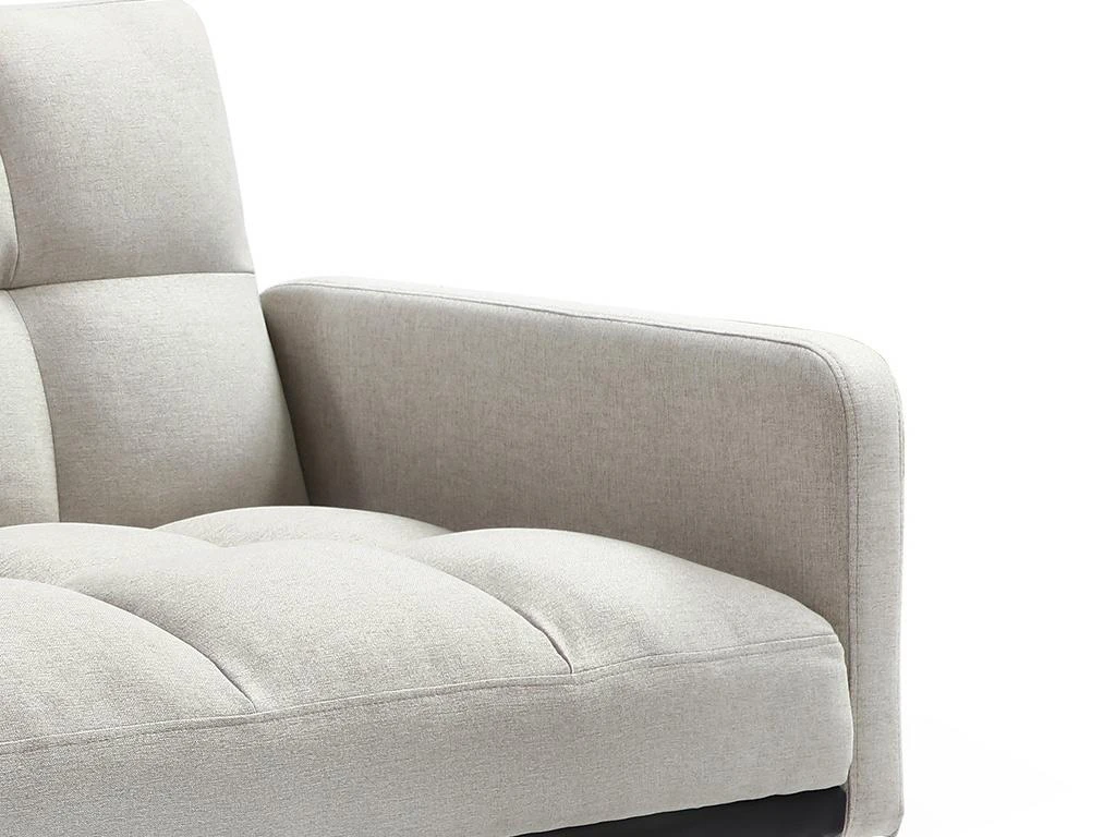 Canapé 3 Places Convertible En Tissu Beige ROREMA 6 Canapé 3 Places Convertible En Tissu Beige ROREMA – Image 6