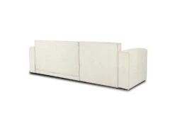 Canapé D'angle Convertible Réversible Lorenzo En Velours Côtelé Beige -Deco.fr Soldes Boutique canape 19910013