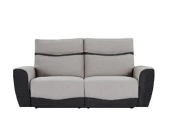 Canapé 3 Places Relax électrique En Tissu Gris Et Anthracite DAMON 11 Canapé 3 Places Relax électrique En Tissu Gris Et Anthracite DAMON -Deco.fr Soldes Boutique canape 19946599