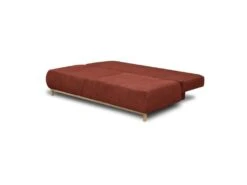 Banquette Convertible 3 Places MIKA - Velours Côtelé Terracotta - Coffre De Rangement - L 192 X H 84 X P 93 Cm -Deco.fr Soldes Boutique canape 19985603