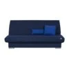 Banquette Clic Clac 3 Places KYLIAN - Tissu Bleu - L 192 X P 97 X H 90 Cm - Couchage 120x190 Cm - Fabriqué En France -Deco.fr Soldes Boutique canape 20000191