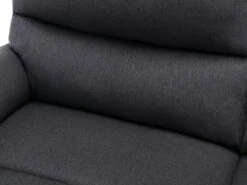 Canapé D'angle Relax En Tissu électrique LUNANO - Anthracite - Angle Gauche -Deco.fr Soldes Boutique canape 2011881