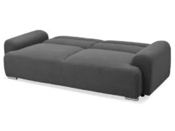 Canapé-lit Clic-clac 3 Places Confort Lucille Tissu Bouclette Gris -Deco.fr Soldes Boutique canape 21043655