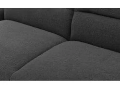 Canapé-lit Clic-clac 3 Places Confort Lucille Tissu Bouclette Gris -Deco.fr Soldes Boutique canape 21043659