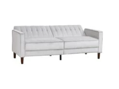 LIVERPOOL - Canapé Convertible En Velours Gris Clair 19 LIVERPOOL - Canapé Convertible En Velours Gris Clair -Deco.fr Soldes Boutique canape 21270185