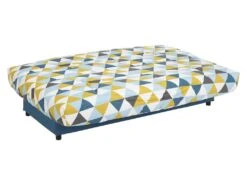 Canapé Convertible Clic-clac En Tissu SALOON Avec Coffre De Rangement - Bleu Imprimé GRAPHIC 17 Canapé Convertible Clic-clac En Tissu SALOON Avec Coffre De Rangement - Bleu Imprimé GRAPHIC -Deco.fr Soldes Boutique canape 219187