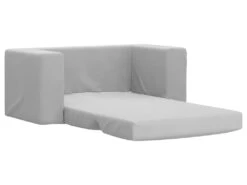 Canapé-lit Pour Enfants à 2 Places Gris Clair Peluche Douce -Deco.fr Soldes Boutique canape 21991799