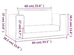 Canapé-lit Pour Enfants à 2 Places Gris Clair Peluche Douce -Deco.fr Soldes Boutique canape 21991805