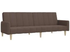 Canapé-lit à 2 Places Taupe Tissu 11 Canapé-lit à 2 Places Taupe Tissu -Deco.fr Soldes Boutique canape 21994789