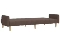 Canapé-lit à 2 Places Taupe Tissu 17 Canapé-lit à 2 Places Taupe Tissu -Deco.fr Soldes Boutique canape 21994801