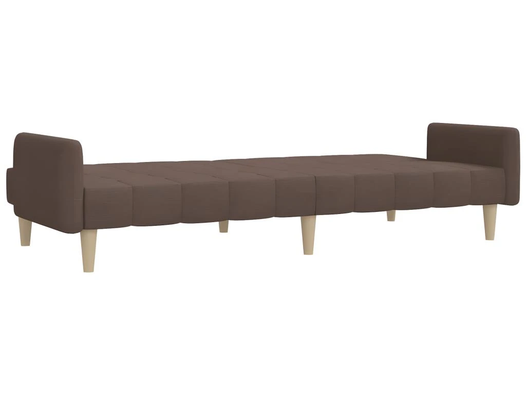 Canapé-lit à 2 Places Taupe Tissu 8 Canapé-lit à 2 Places Taupe Tissu – Image 8