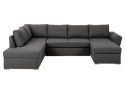 Stefan Canapé-lit Avec Chaise Longue Côté Droit, Gris. 10 Stefan Canapé-lit Avec Chaise Longue Côté Droit, Gris. -Deco.fr Soldes Boutique canape 22043343