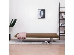 Canapé-lit Taupe PolyestervidaXL Canapé-lit Marron Polyester 12 Canapé-lit Taupe PolyestervidaXL Canapé-lit Marron Polyester -Deco.fr Soldes Boutique canape 22060103