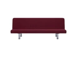Canapé-lit Rouge Bordeaux Polyester -Deco.fr Soldes Boutique canape 22060211