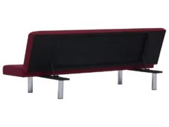 Canapé-lit Rouge Bordeaux Polyester -Deco.fr Soldes Boutique canape 22060213