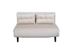 Vicky Canapé-lit Velours Beige.