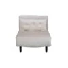 Vicky Canapé-lit ,fauteuil Velours Beige. -Deco.fr Soldes Boutique canape 22105199