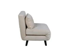 Vicky Canapé-lit ,fauteuil Velours Beige. -Deco.fr Soldes Boutique canape 22105205