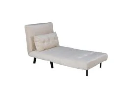 Vicky Canapé-lit ,fauteuil Velours Beige. -Deco.fr Soldes Boutique canape 22105207