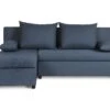 Canapé Clic-clac – Tissu Bleu – L 192 X P 143 X H 79 Cm – JOSS - Fabriqué En Ukraine -Deco.fr Soldes Boutique canape 22127811