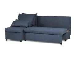 Canapé Clic-clac – Tissu Bleu – L 192 X P 143 X H 79 Cm – JOSS - Fabriqué En Ukraine -Deco.fr Soldes Boutique canape 22127815