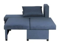 Canapé Clic-clac – Tissu Bleu – L 192 X P 143 X H 79 Cm – JOSS - Fabriqué En Ukraine -Deco.fr Soldes Boutique canape 22127817