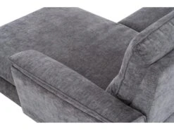 Canapé D'angle Droit Relax électrique En Tissu Anthracite TELTI 14 Canapé D'angle Droit Relax électrique En Tissu Anthracite TELTI -Deco.fr Soldes Boutique canape 22216895