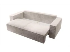 Canapé Convertible - 257x102 Cm - 3 Places - Crème - FARESE 12 Canapé Convertible - 257x102 Cm - 3 Places - Crème - FARESE -Deco.fr Soldes Boutique canape 22250937